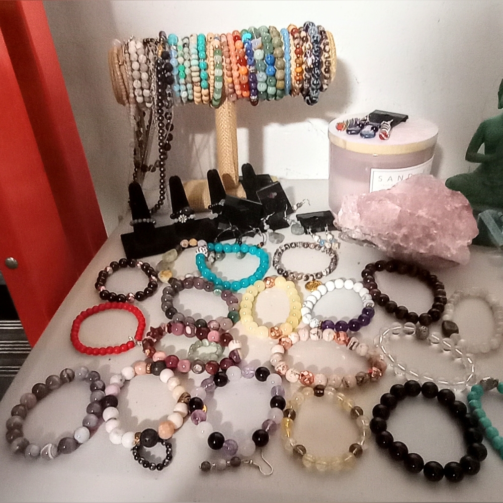 Healing mala bracelets